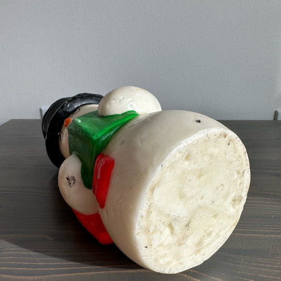 Vintage carolling ☃️ Snowman - Picture 6 of 9